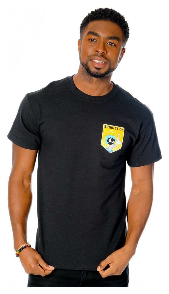 Looney Tunes Camiseta Anime Marvin Reverse Talla M