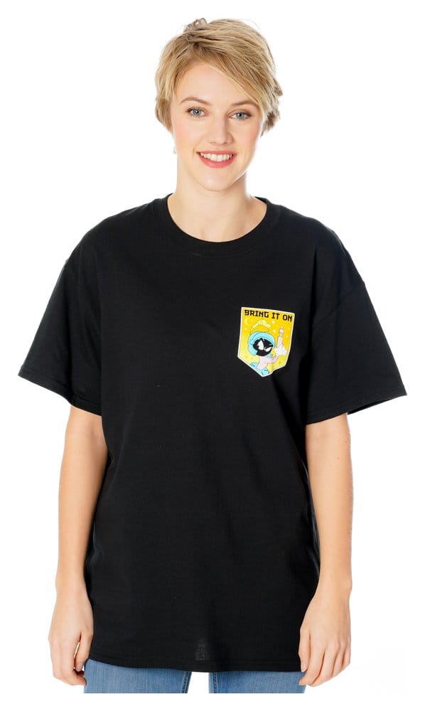 Looney Tunes Camiseta Anime Marvin Reverse Talla M