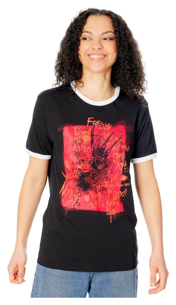 Pesadilla en Elm Street Camiseta Freddy Claw Talla M