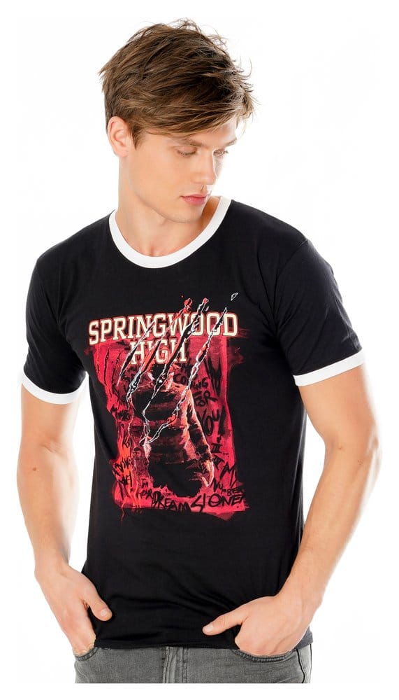 Pesadilla en Elm Street Camiseta Springwood High Talla S