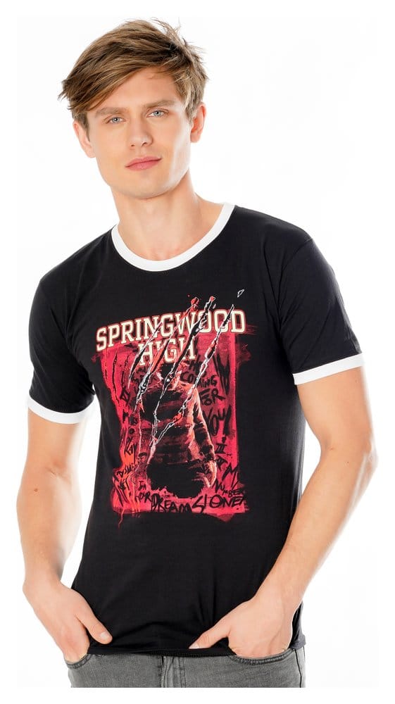 Pesadilla en Elm Street Camiseta Springwood High Talla S