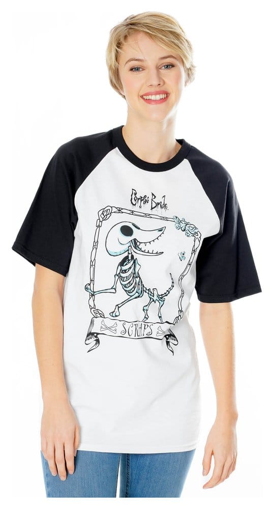 La novia cadáver Camiseta Scraps Talla S Frikytopia