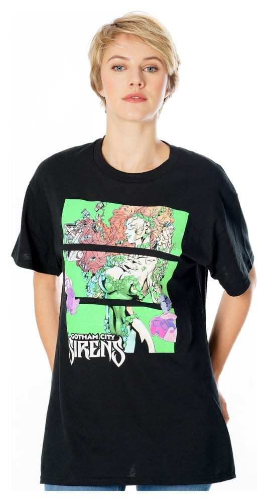 Gotham City Sirens Camiseta Poison Ivy Sirens Cash Black Talla L