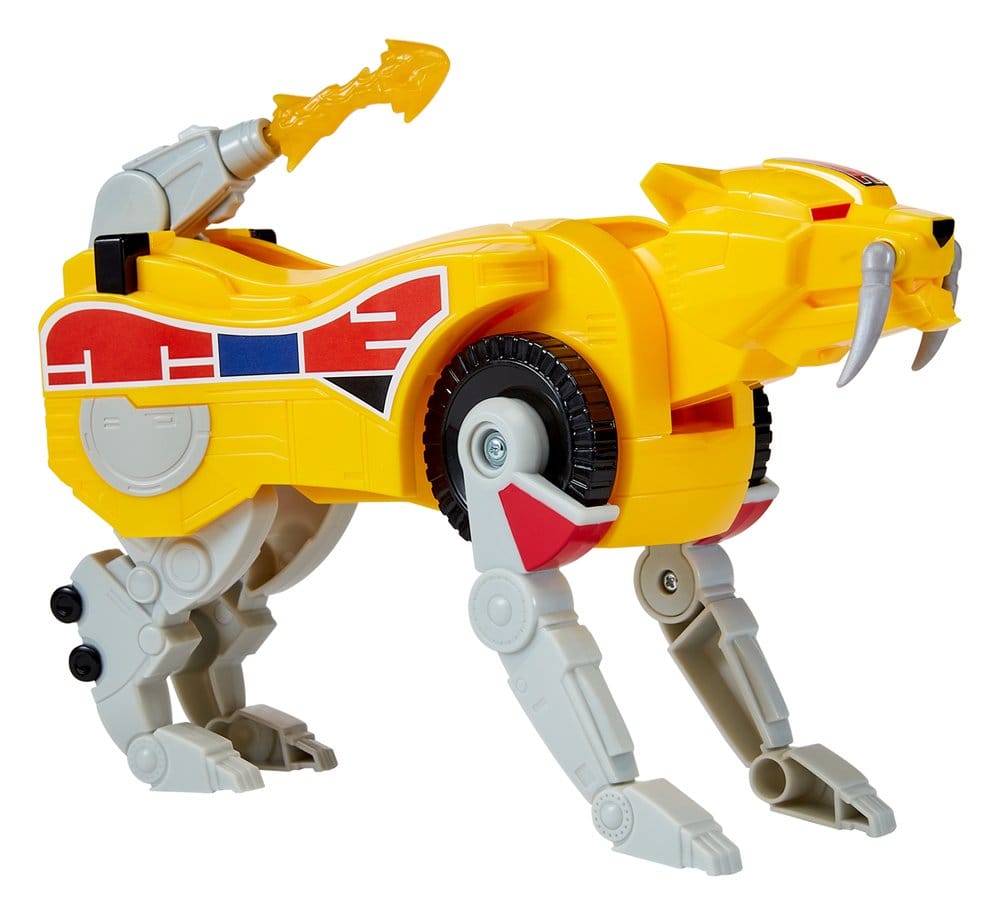 Mighty Morphin Power Rangers Combinable Dinozord Figura Sabertooth Tiger 20 cm Frikytopia
