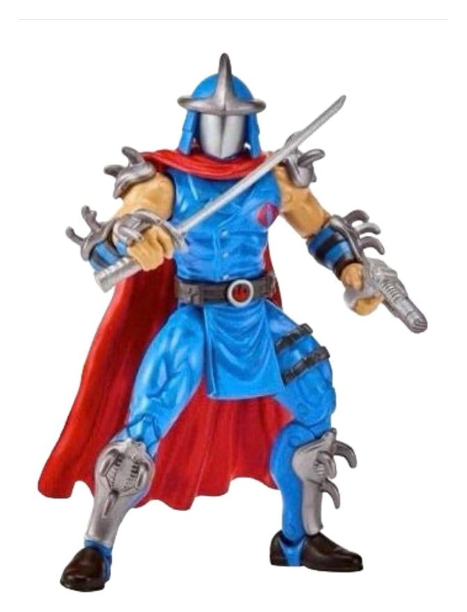 Tortugas Ninja x G.I. Joe Crossover Classics Figura Shredder x Cobra Commander 12 cm