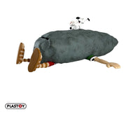 Astérix el Galo: Hucha Idefix and the crushed roman 8 cm