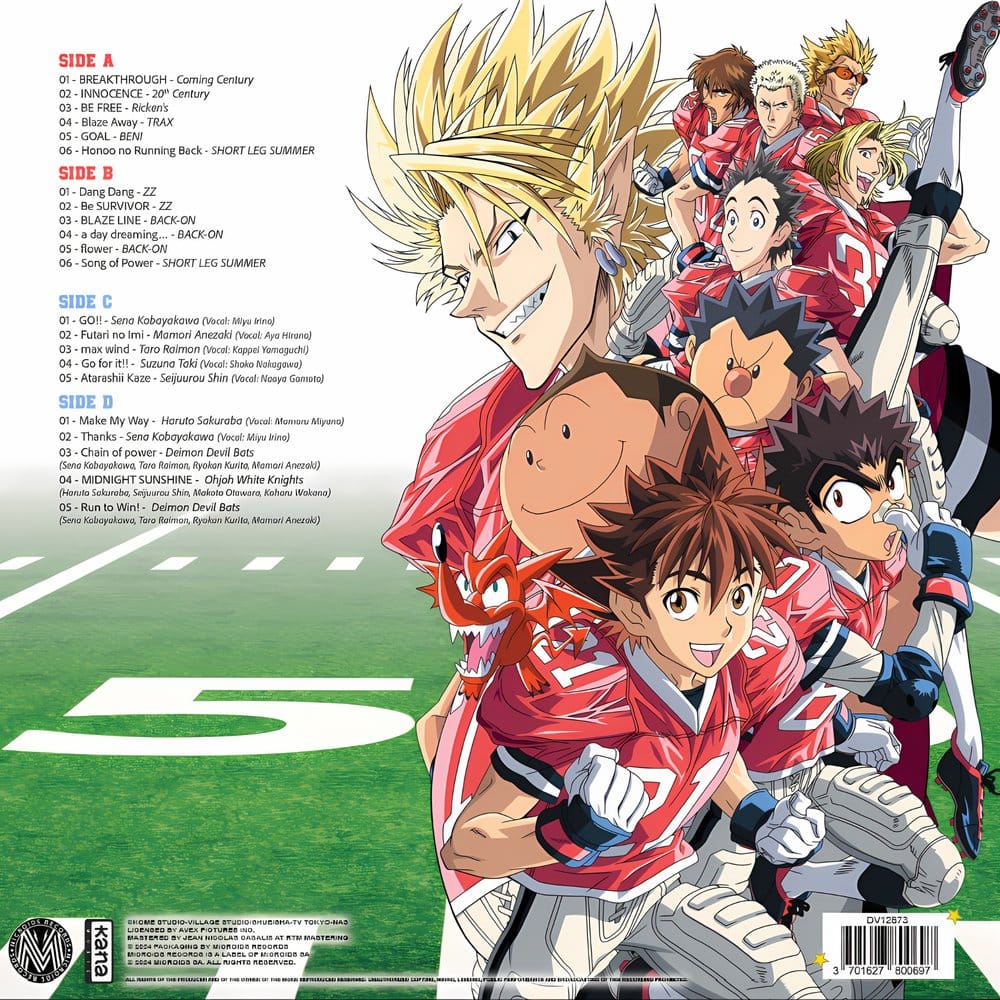 Eyeshield 21 Original Soundtrack Vinilo 2 x LP