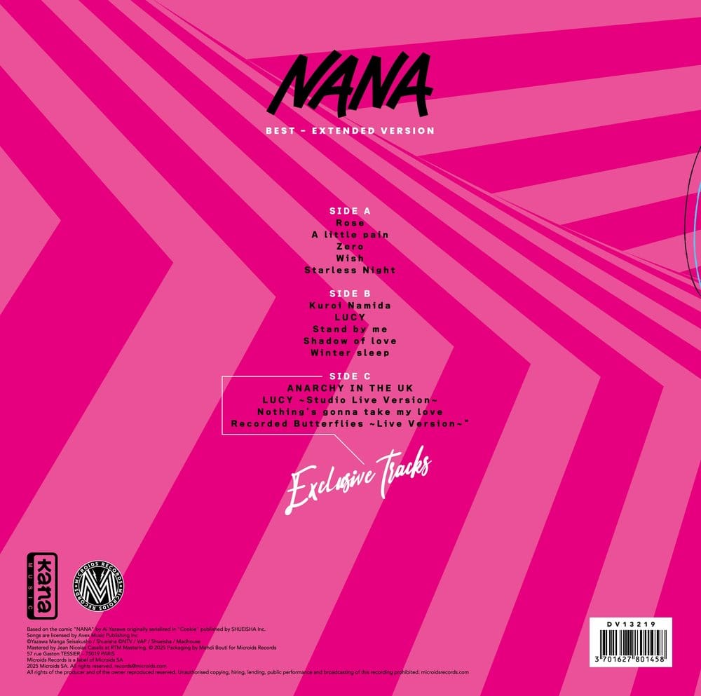 Nana Best Collection Vinilo 2 x LP Extended Version