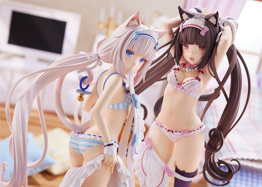 Nekopara Figura PVC 1/7 Vanilla Dress up time 24 cm