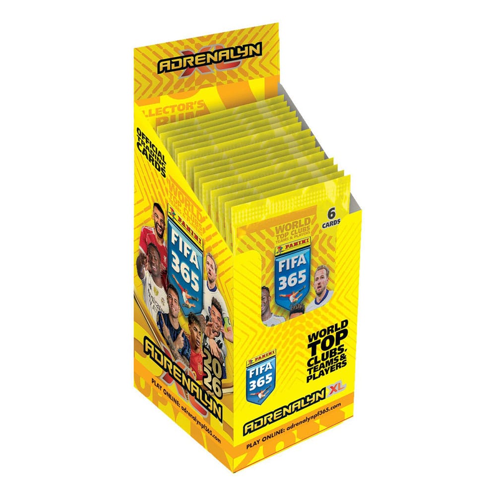 FIFA 365 Adrenalyn XL 2026 Cartas Coleccionables Flow Packs Expositor (24)