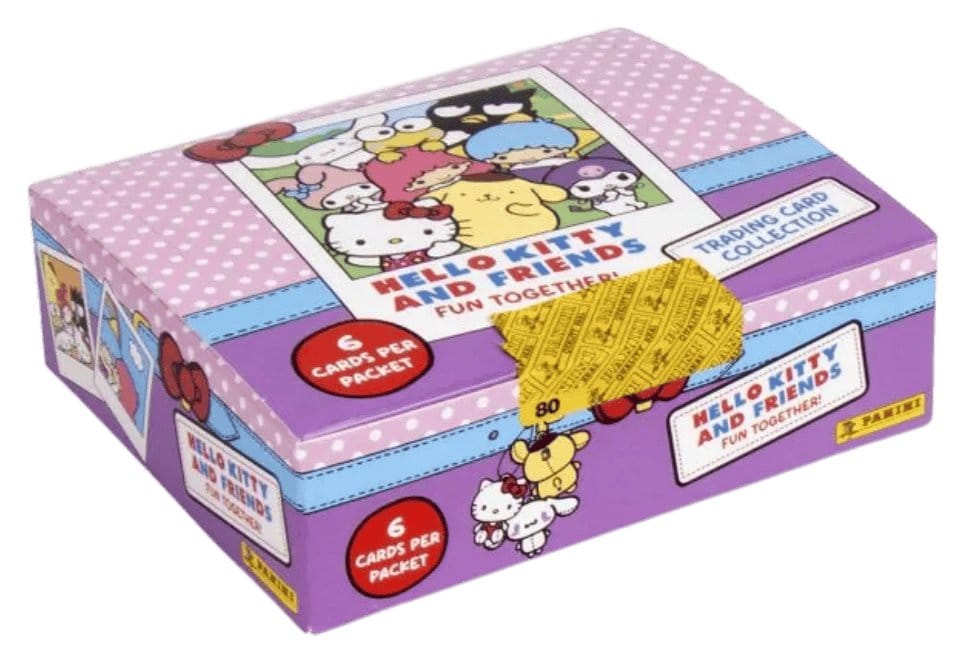 Hello Kitty and Friends cartas coleccionable Flow Pack Box (24) *Edición Alemán* Frikytopia