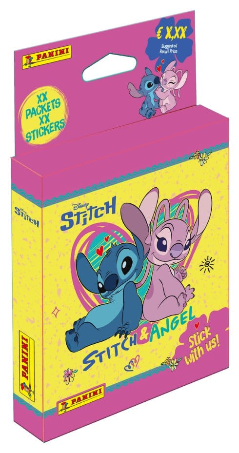 Stitch & Angel Sticker Eco-Blíster *Edición Alemana* Frikytopia