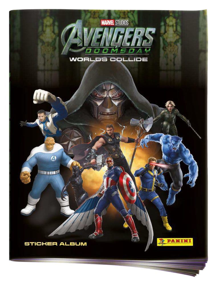 Avengers: Doomsday Sticker & Trading Card Collection Álbum *Edición Alemana* Frikytopia