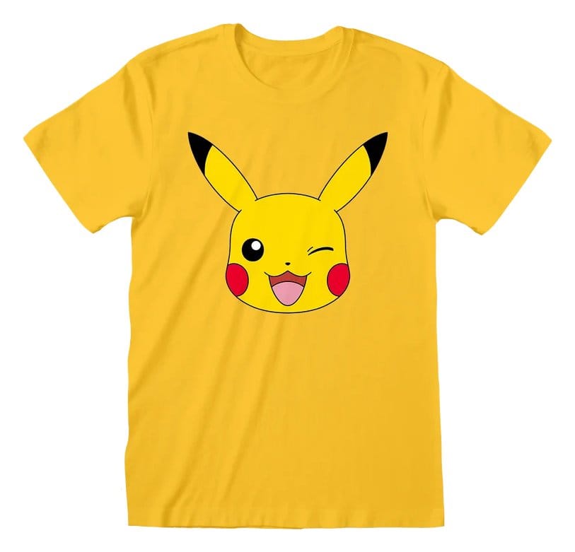 Pokémon T-shirt Pikachu Sunflower Front Tamanho XL