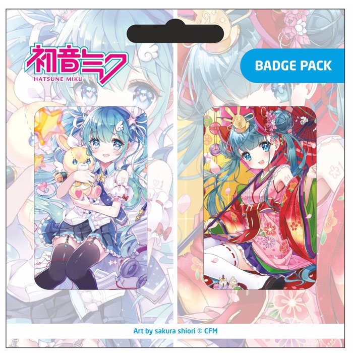 Hatsune Miku Pack de Chapas Set B Frikytopia