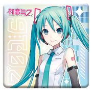 Hatsune Miku Holographic Insignia V4X 10th Anniversary Rainbow Limited Edition 8 cm