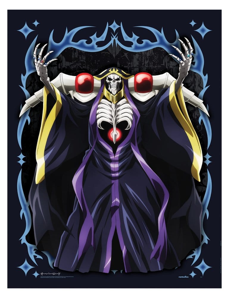 Overlord Póster Tela Ainz Ooal Gown 130 x 170 cm Frikytopia