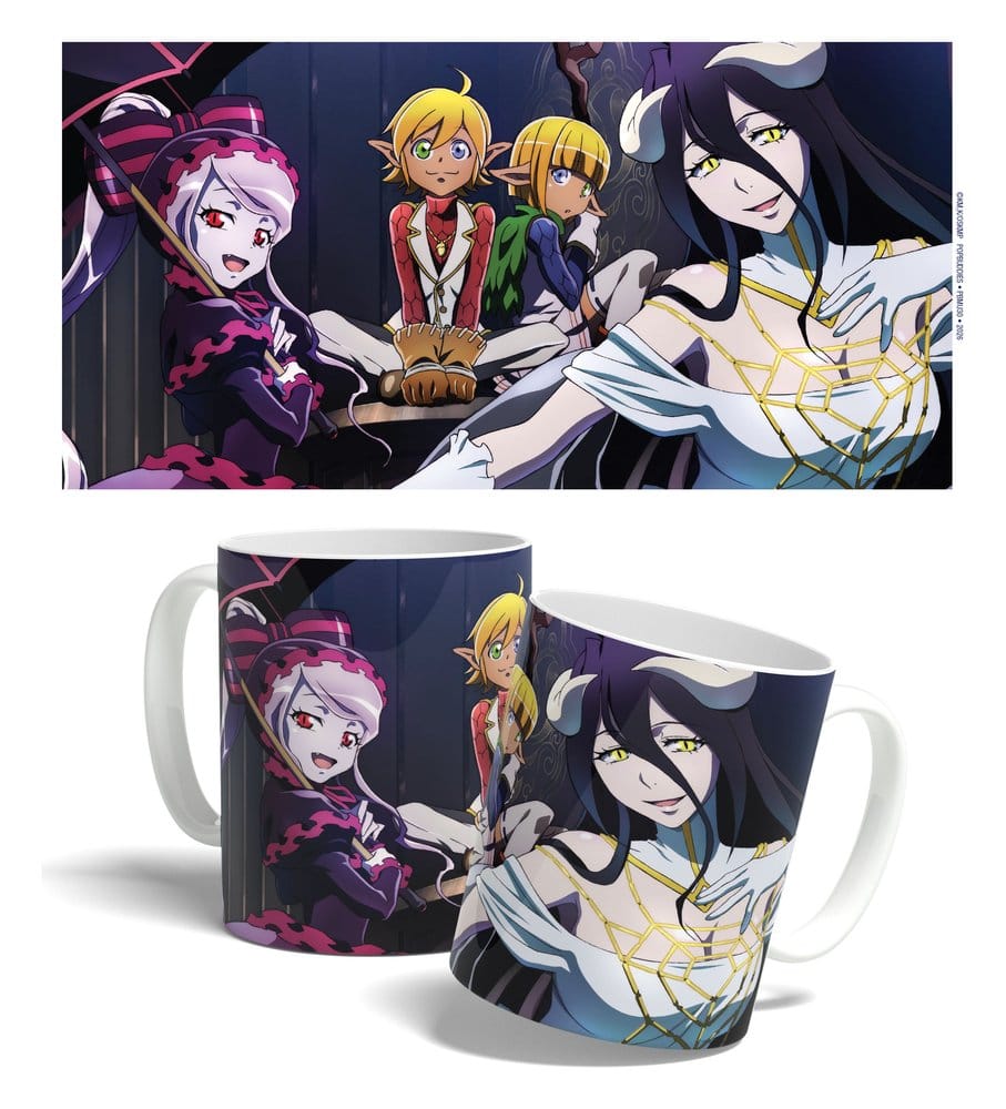 Overlord Taza Albedo, Aura, Mare & Shalltear 325 ml Frikytopia