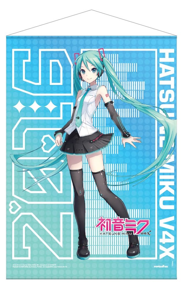 Hatsune Miku Póster Tela V4x Fabric 50 x 70 cm Frikytopia