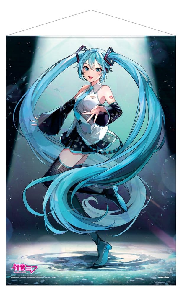 Hatsune Miku Póster Tela On Top of the World (Maxi Size) 61 x 91 cm