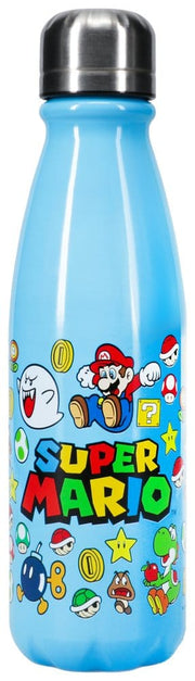 Super Mario Botella de agua de aluminio 550 ml