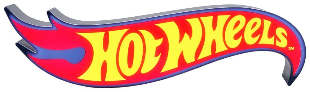 Hot Wheels Candeeiro Yellow Logo 9 cm