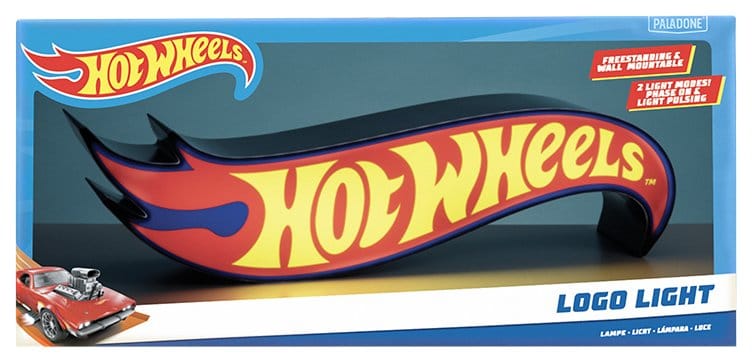 Hot Wheels Candeeiro Yellow Logo 9 cm