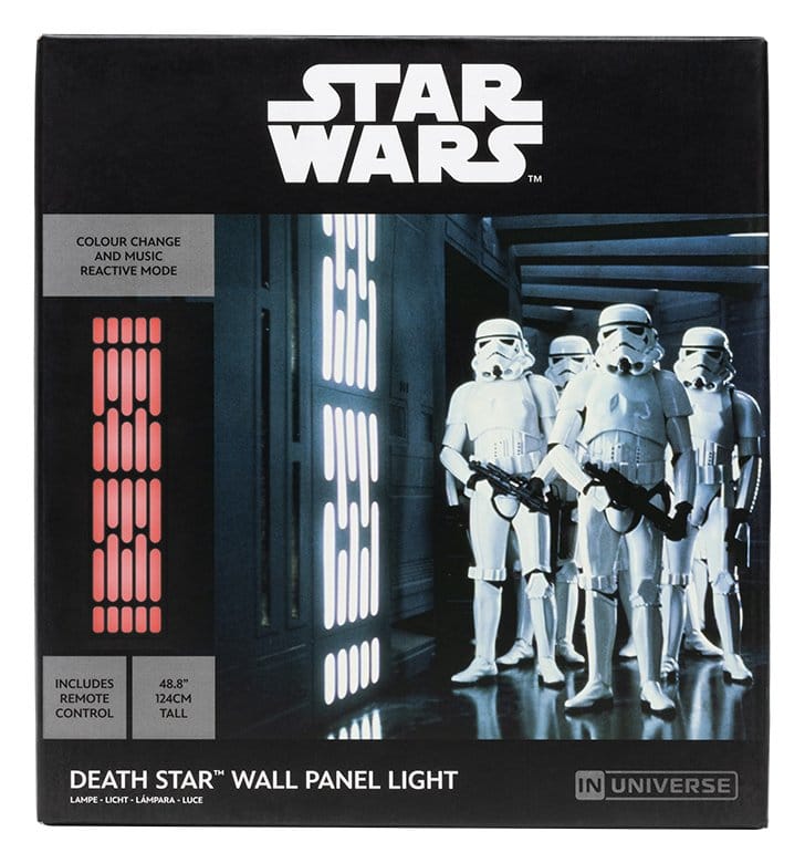 Star Wars Candeeiro de parede Death Star 12 x 30 cm