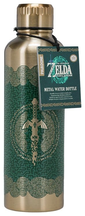 The Legend of Zelda Garrafa de água de aço inoxidável Tears of the Kingdom 500 ml