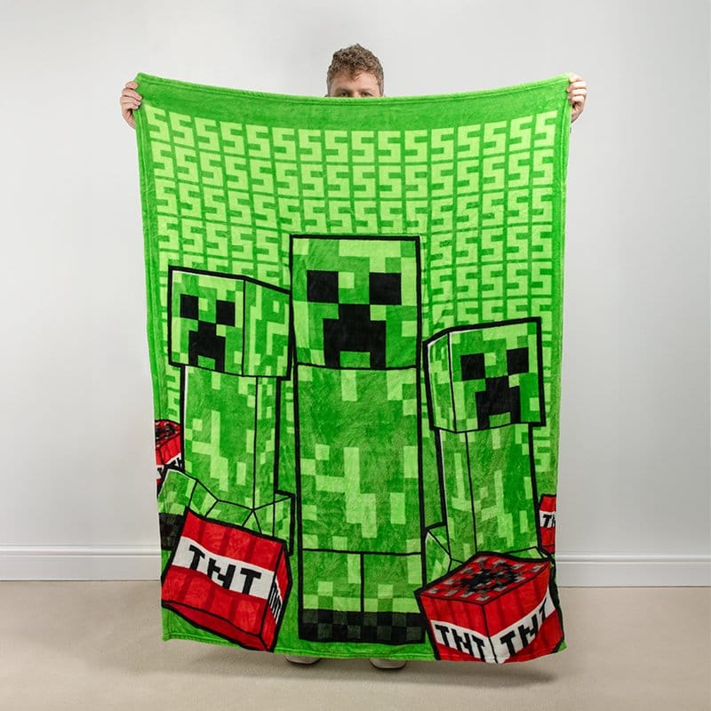 Minecraft Manta Almofada Creeper 2-in-1 Foldable 150 cm
