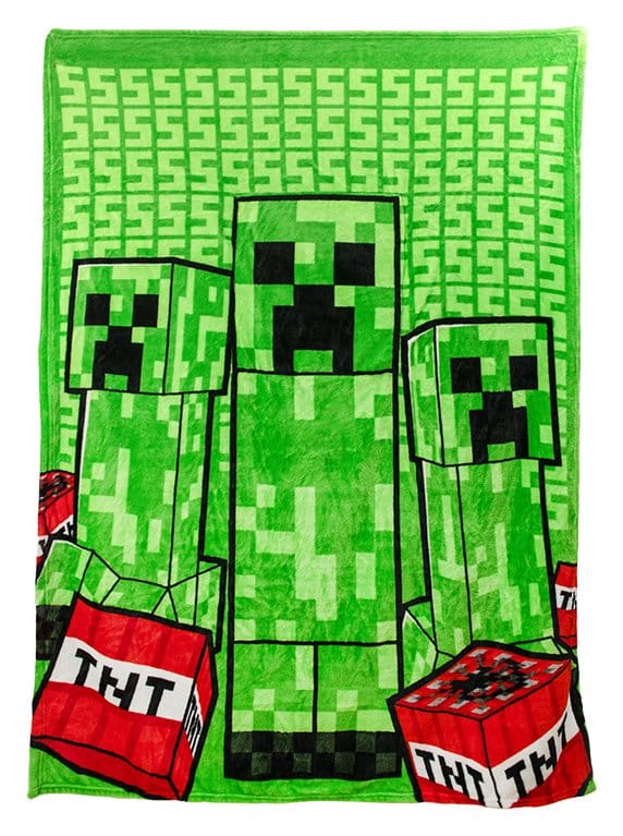 Minecraft Manta Almofada Creeper 2-in-1 Foldable 150 cm