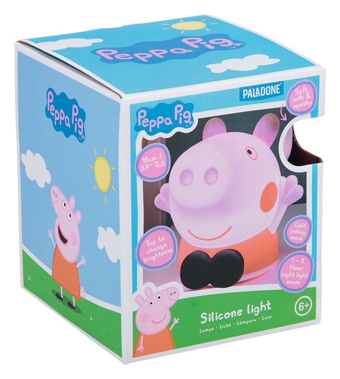 Lampara de silicona 3d paladone peppa pig