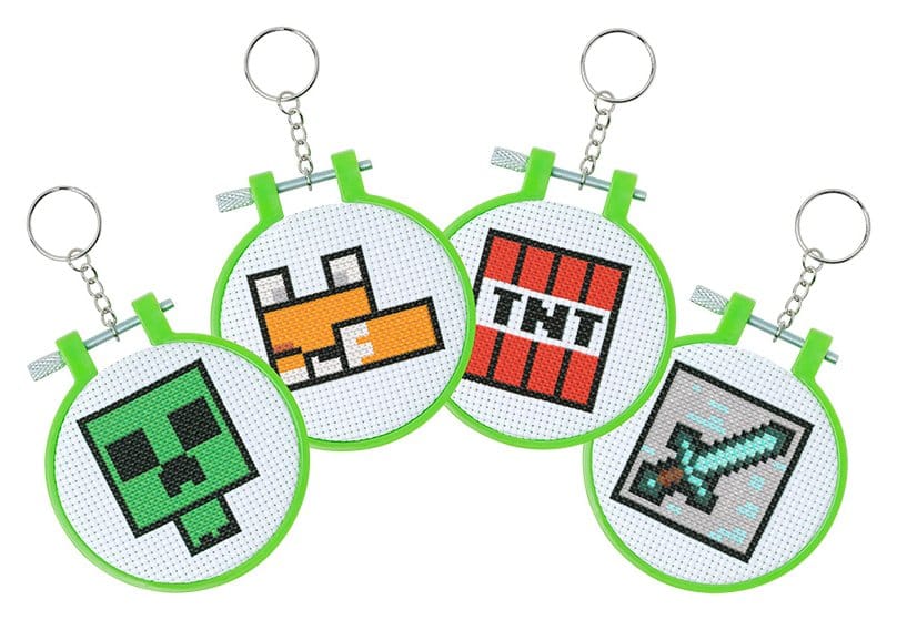 Minecraft Llaveros DIY