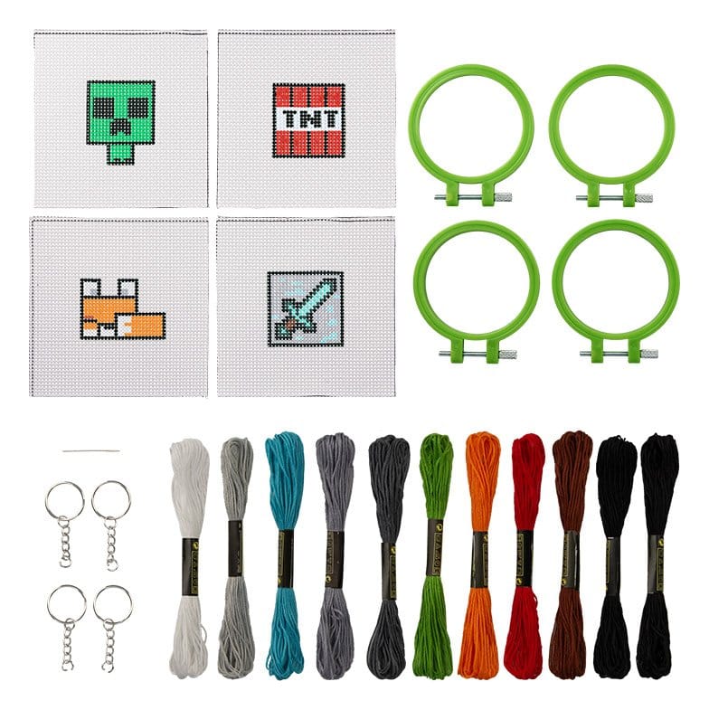 Minecraft Llaveros DIY