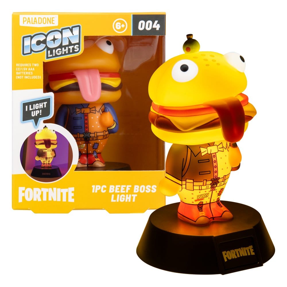 Fortnite Candeeiro Icon Beef Boss 11 cm