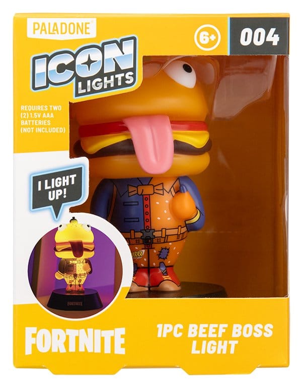 Fortnite Candeeiro Icon Beef Boss 11 cm