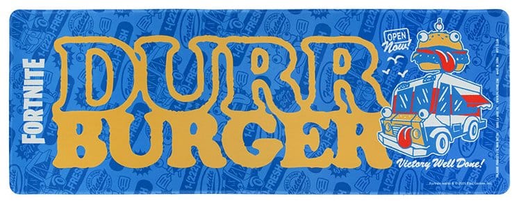 Fortnite Almofada de rato Durr Burger 81 x 30 cm Frikytopia