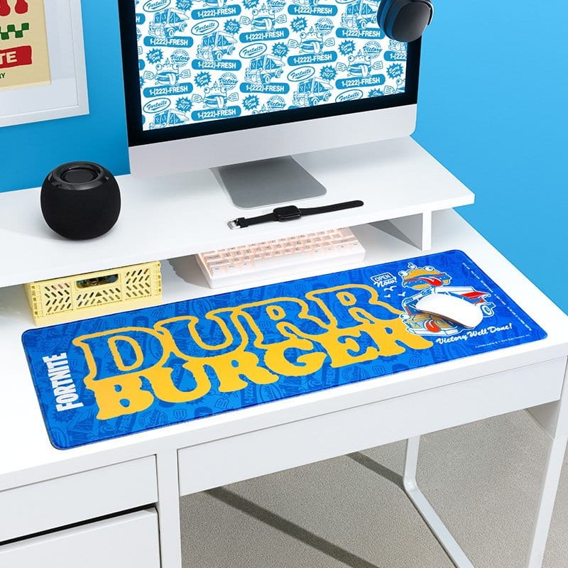 Fortnite Almofada de rato Durr Burger 81 x 30 cm