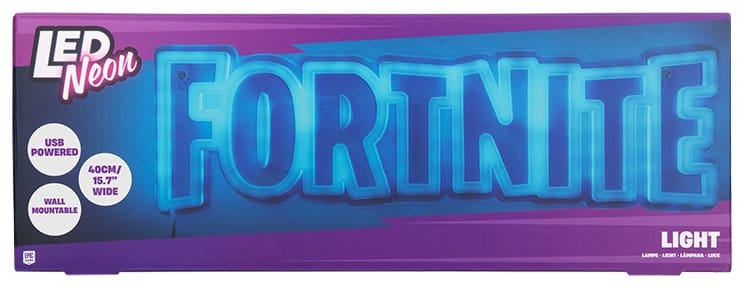 Fortnite Candeeiro Wall Mountable LED Neon 40 cm