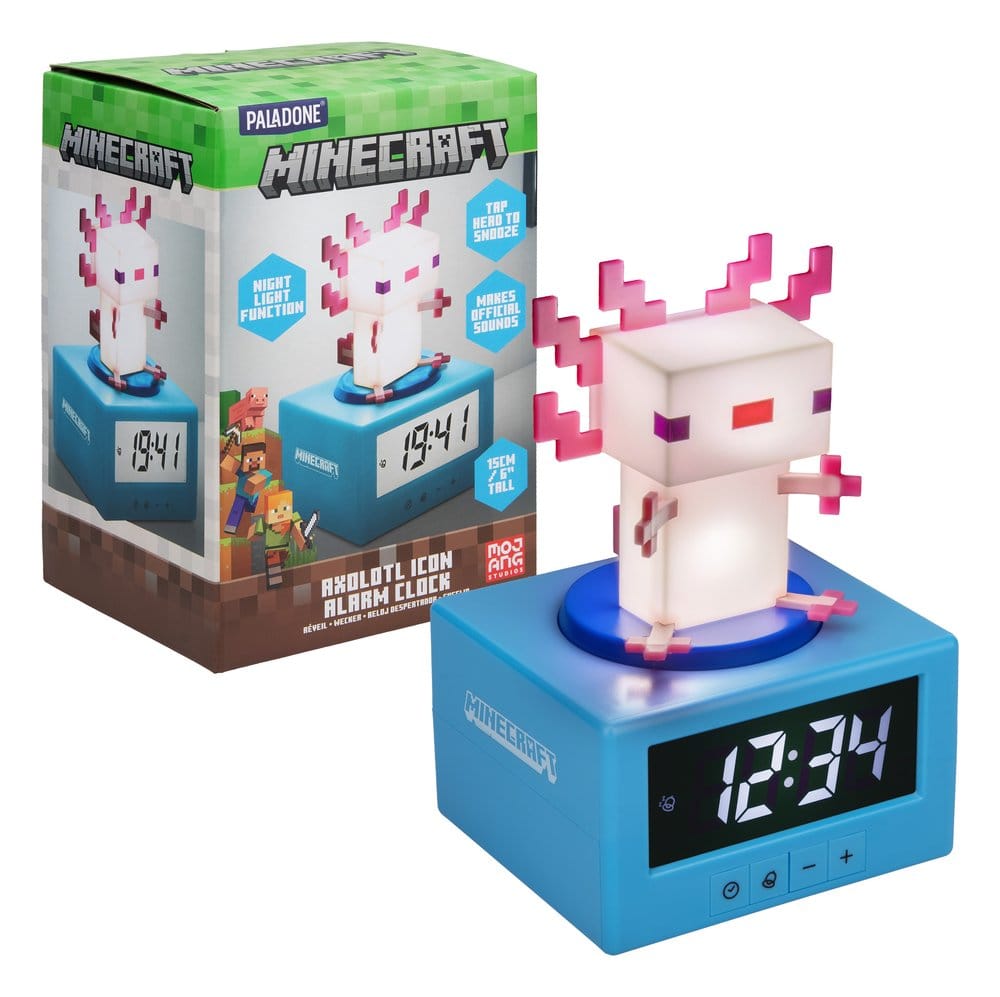 Minecraft Despertador Icon Axolotl