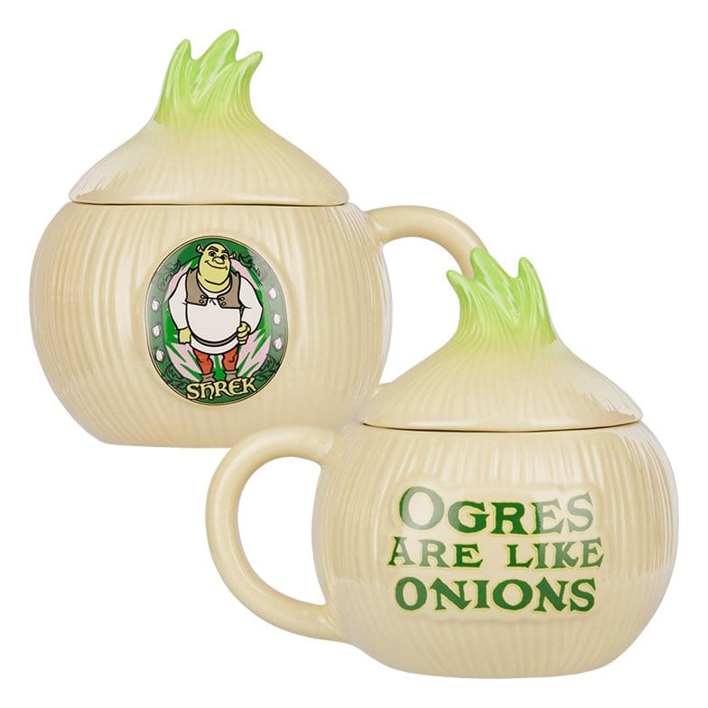 Shrek Caneca Onion with Lid