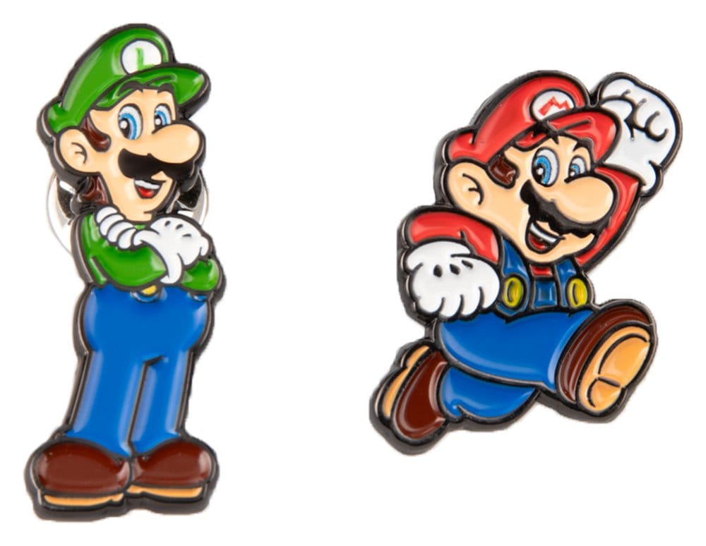 Super Mario Chapa Pack de 2 Frikytopia