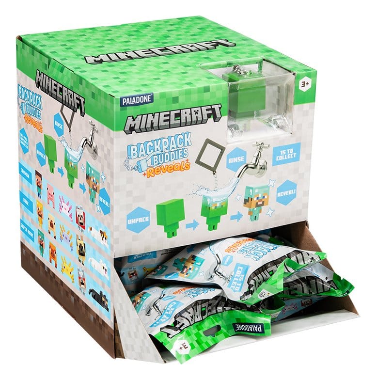 Minecraft Reveals Llavero Blind Box Surtido (24) Frikytopia