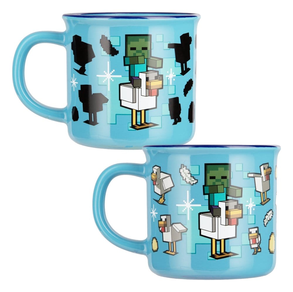 Minecraft Taza sensitiva al calor Chicken Jockey Frikytopia