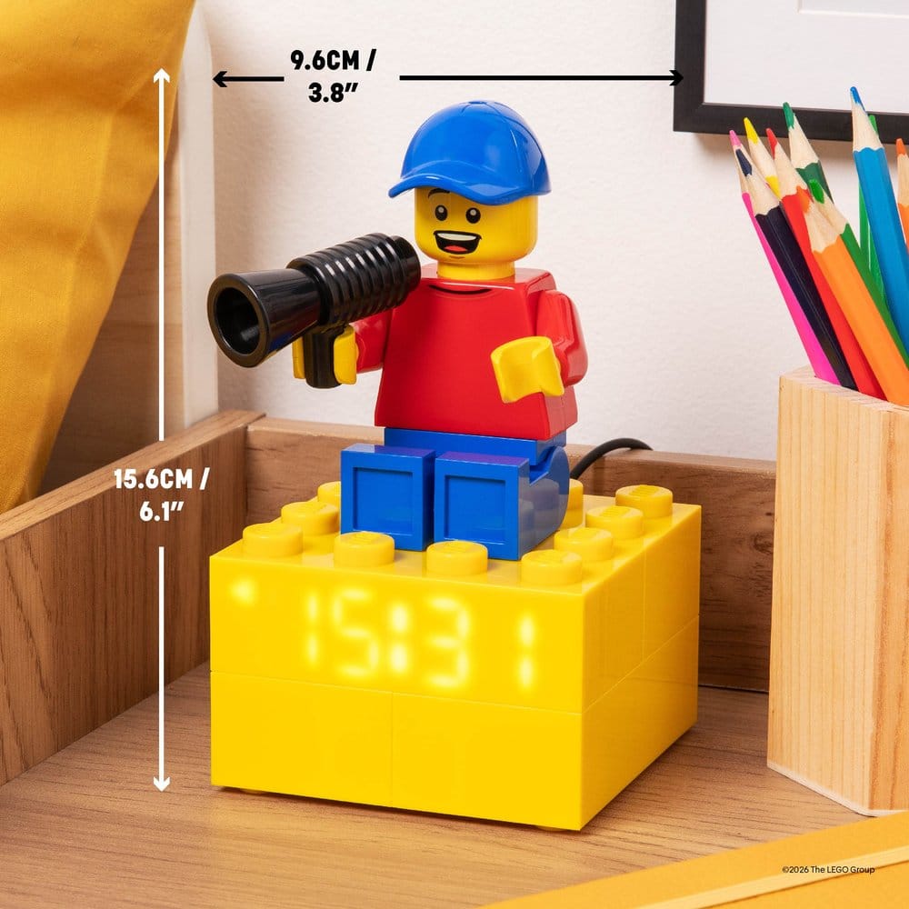 Lego despertador Icon 16 cm