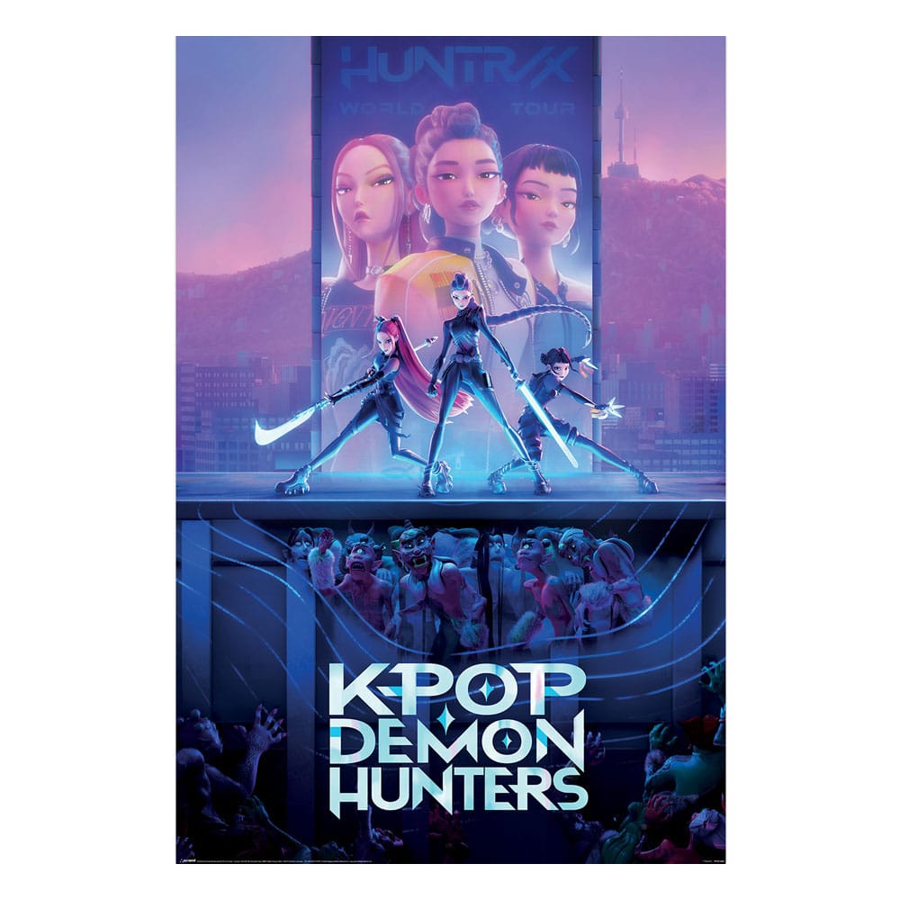 As Guerreiras K-pop Set de 4 Posters Movie Key Art 61 x 91 cm (4)