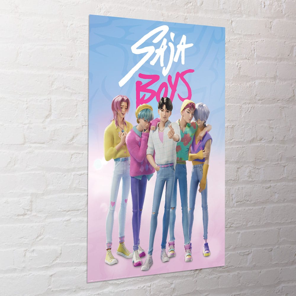 As Guerreiras K-pop Set de 4 Posters Saja Boys 61 x 91 cm (4)