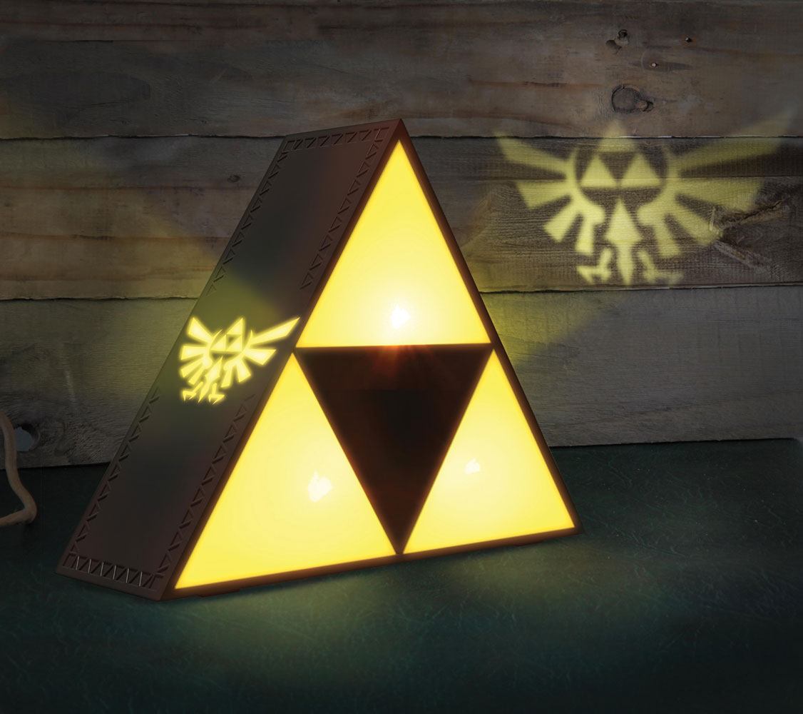 Legend of Zelda Candeeiro Triforce 20 cm