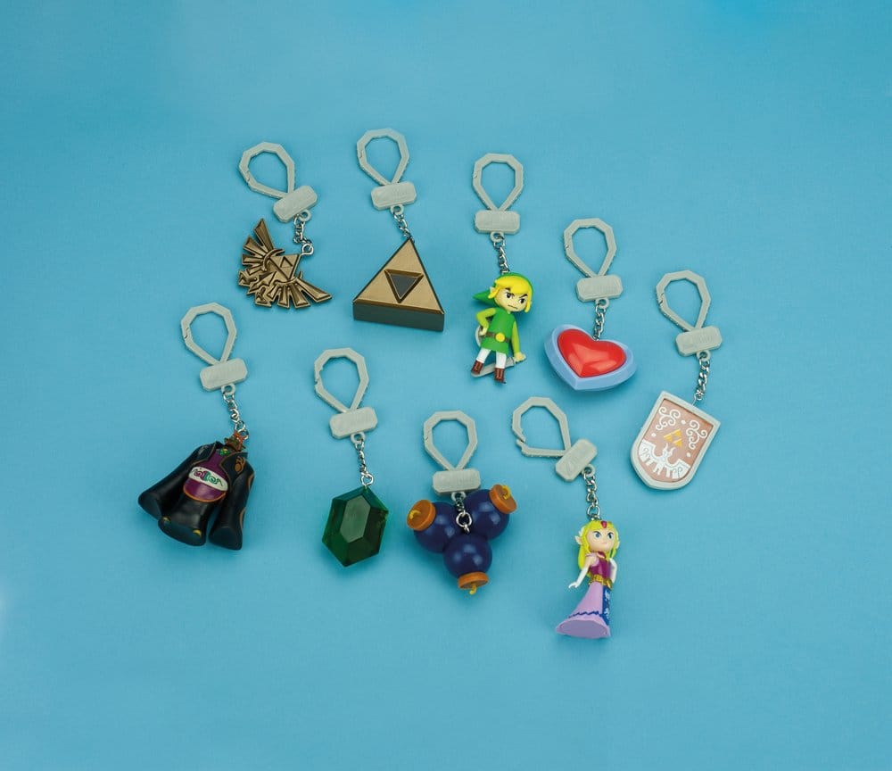 The Legend of Zelda Porta-chaves Backpack Buddies Series 2 V3 Blind-Bag Expositor (24)