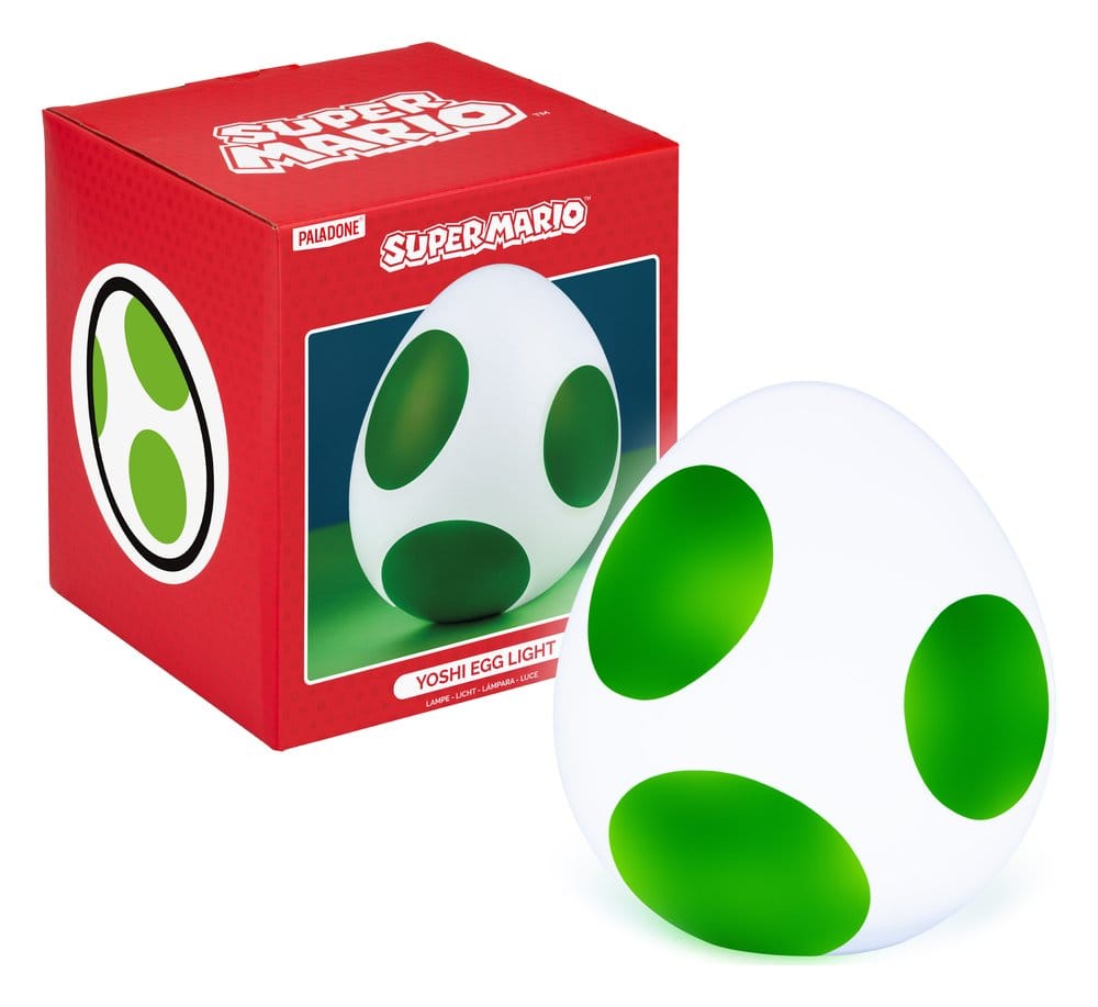 Super Mario Candeeiro Yoshi Egg V4 23 cm